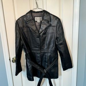 Nine West Women’s Leather Jacket